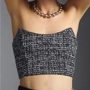 En Saison NWT Noelle Bustier Top Size Small